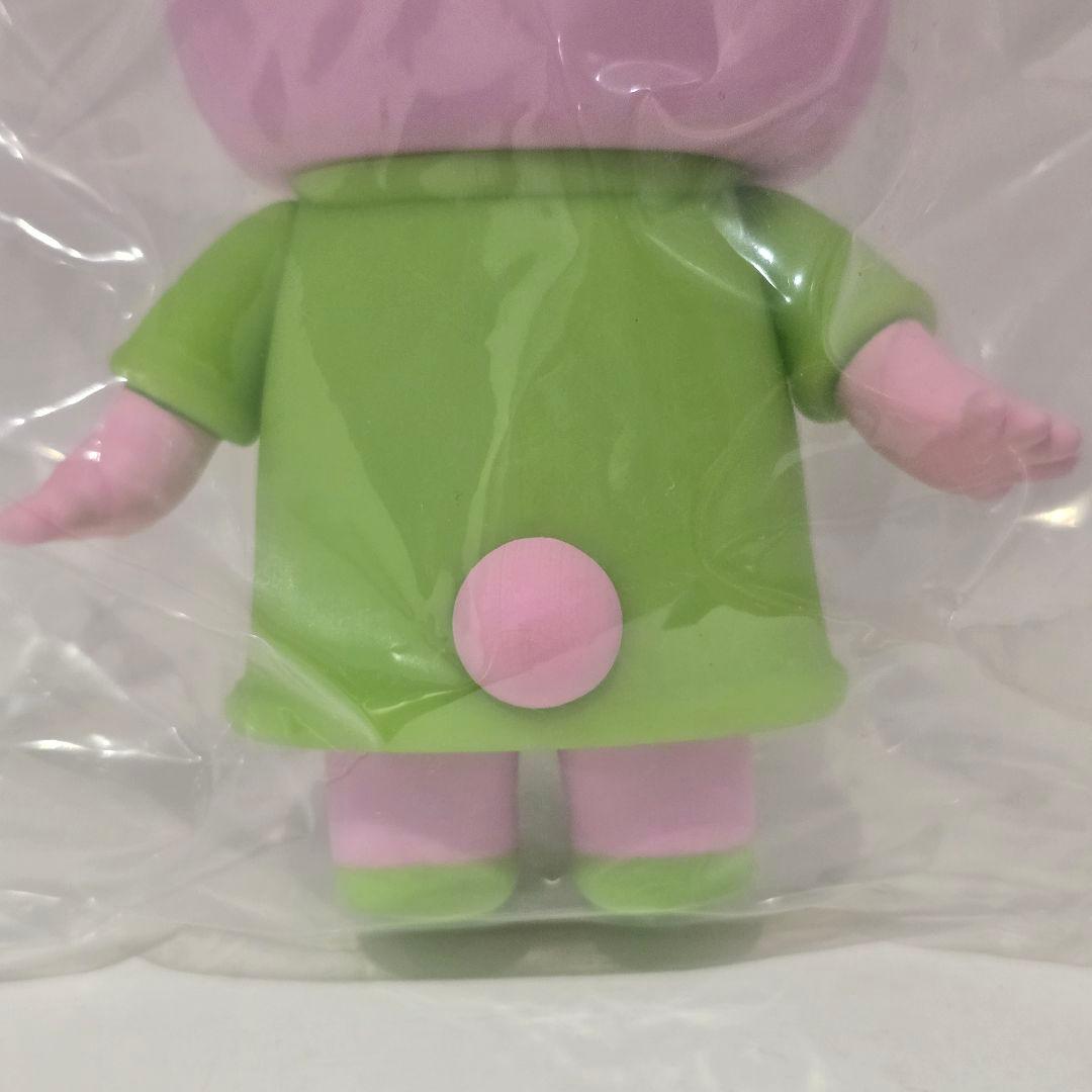 あのうさぎ ソフビフィギュア すがはらゆうた ピンク グリーン