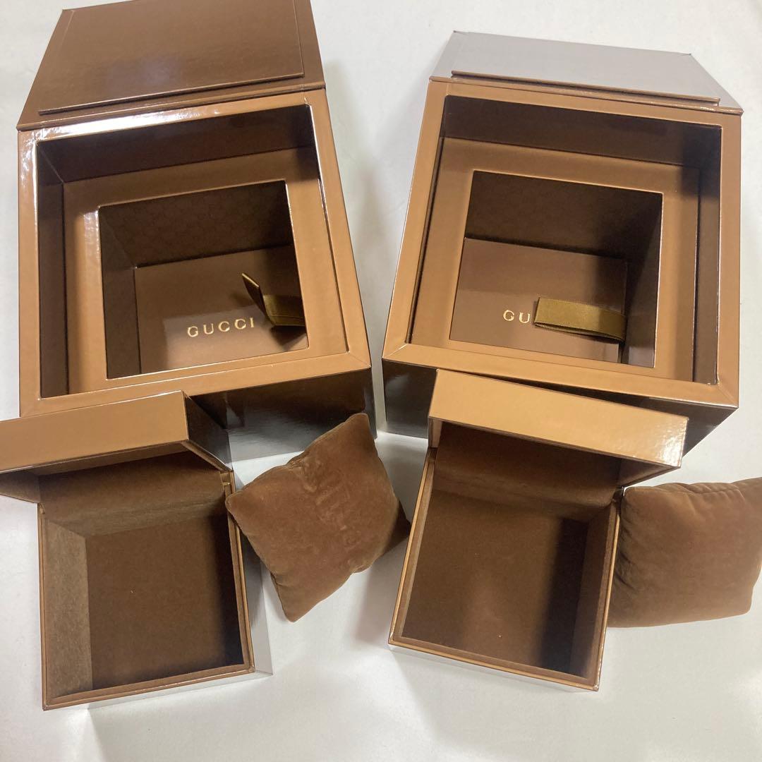 GUCCI 腕時計ケース 空箱 12個セット 取扱説明書付き