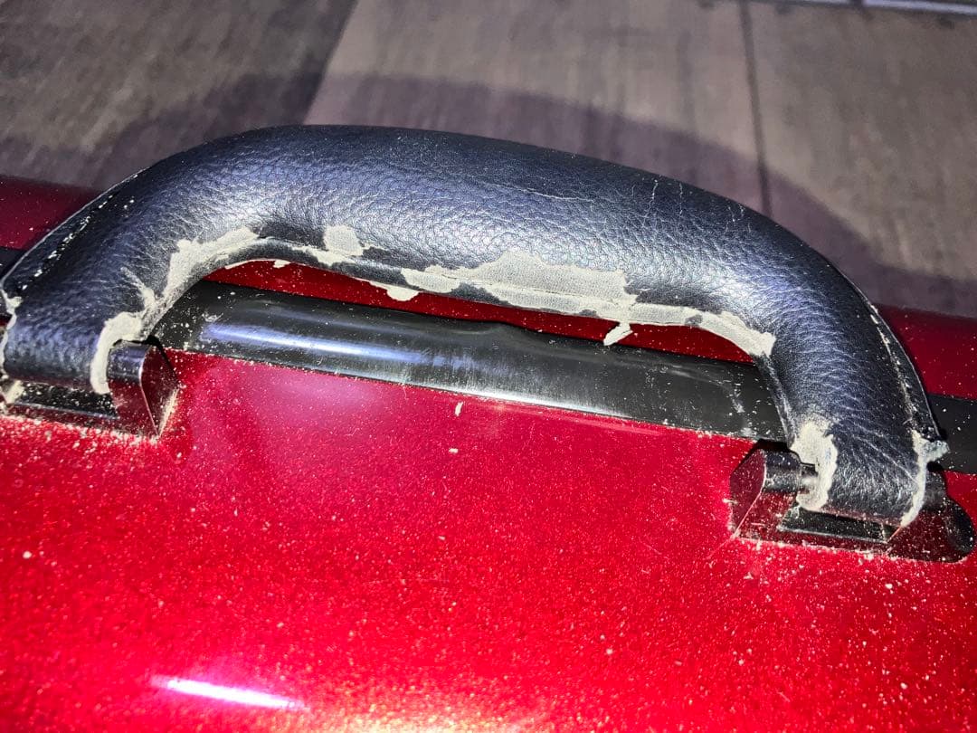 THE MARCATO トロンボーン ハードケース 鍵付き レッド