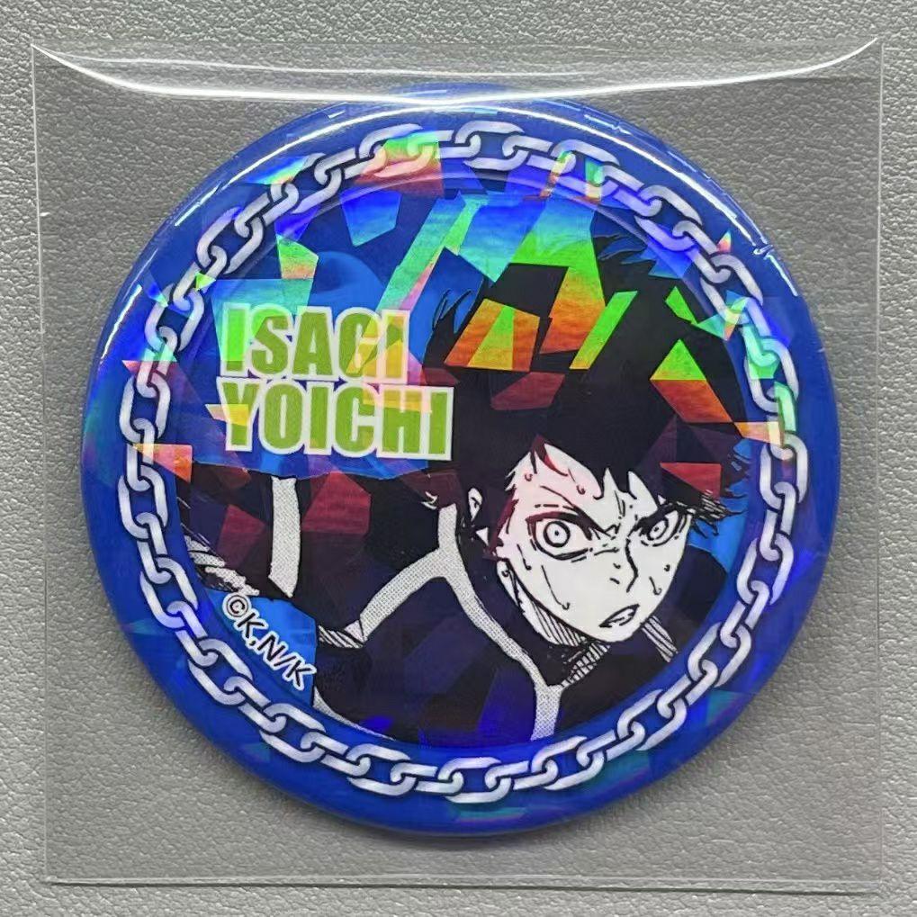 ハイキューナンジャタウン百鬼夜行メタリック缶バッジ黒尾鉄朗