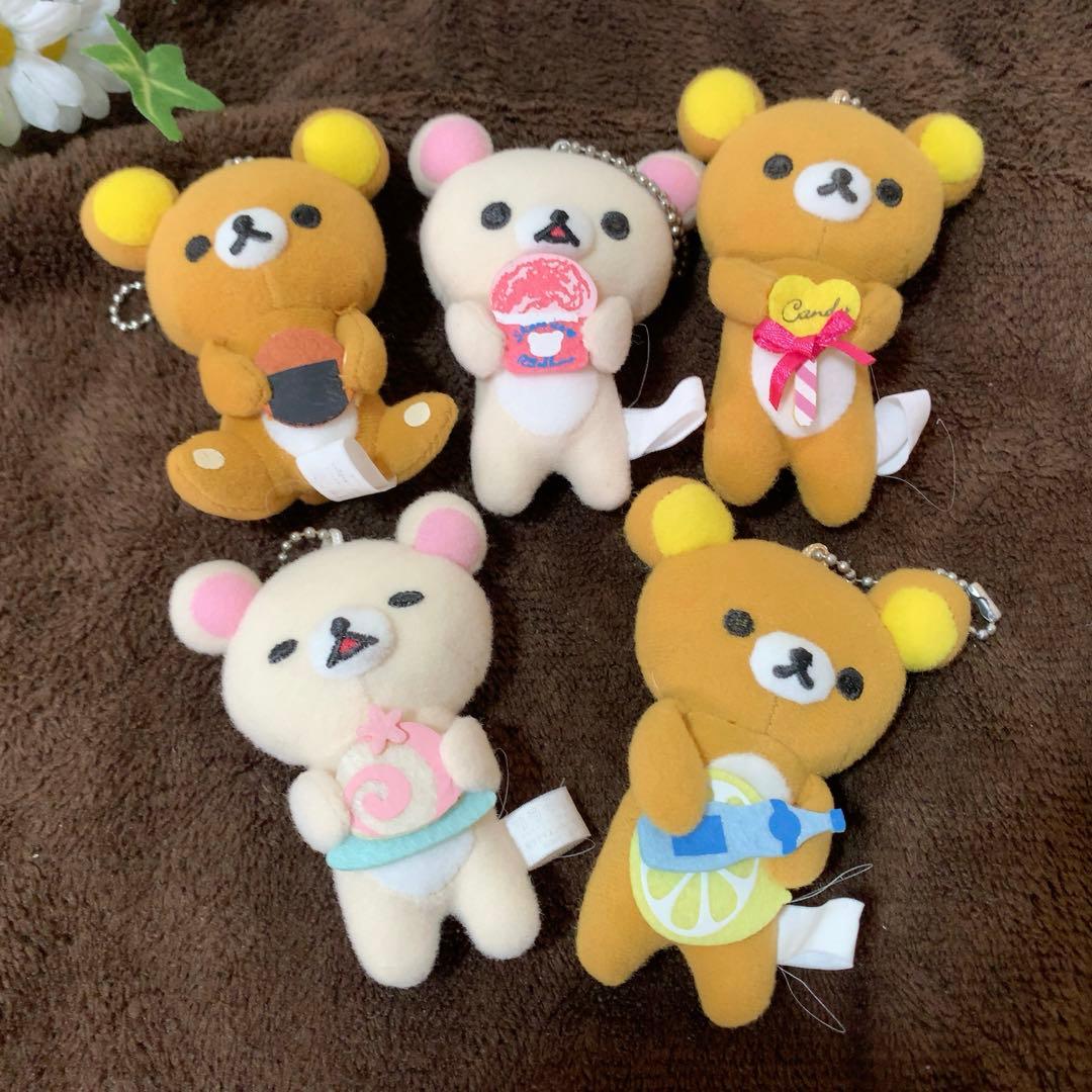 SAN-X リラックマ コリラックマ マスコット キーチェーン　激レア　おまとめ