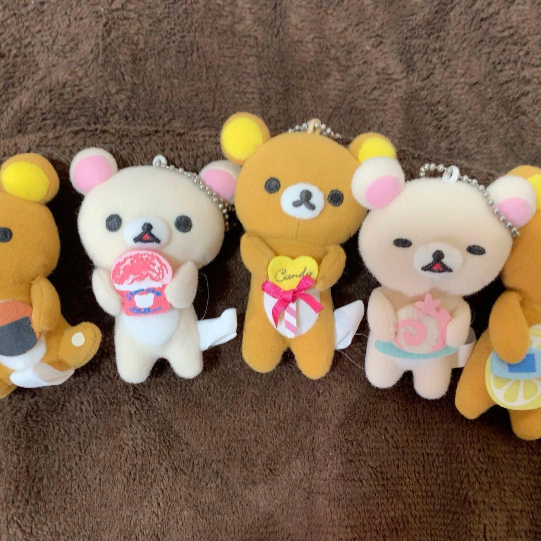 SAN-X リラックマ コリラックマ マスコット キーチェーン　激レア　おまとめ