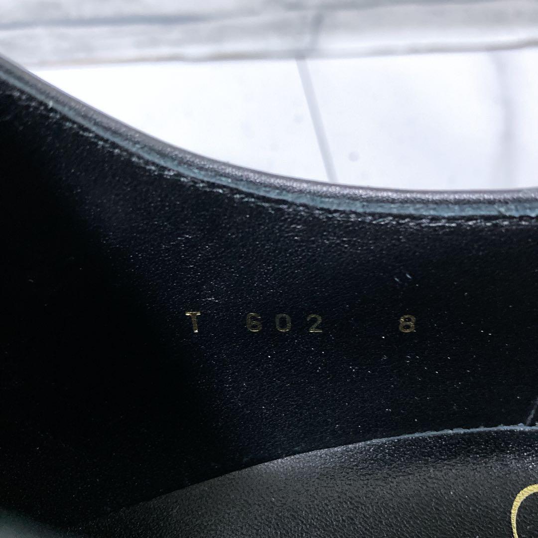 美品 トレーディングポスト ビジネスシューズ T602 撥水 本革 黒 26