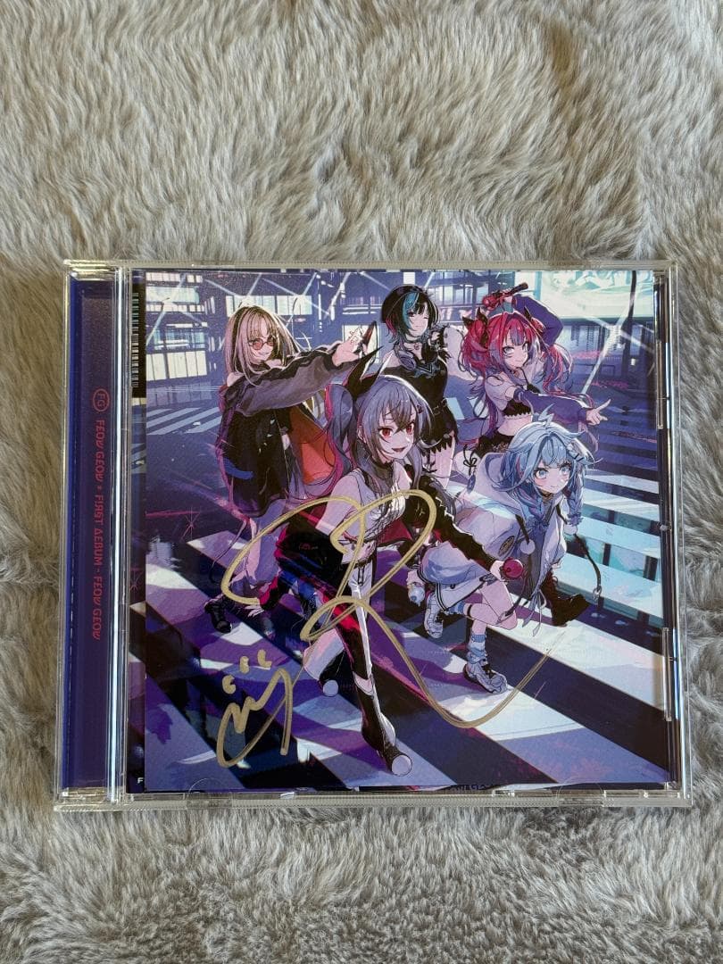 FLOW GLOW 1st Album EC数量限定盤 響咲リオナ 直筆サイン入 - メルカリ