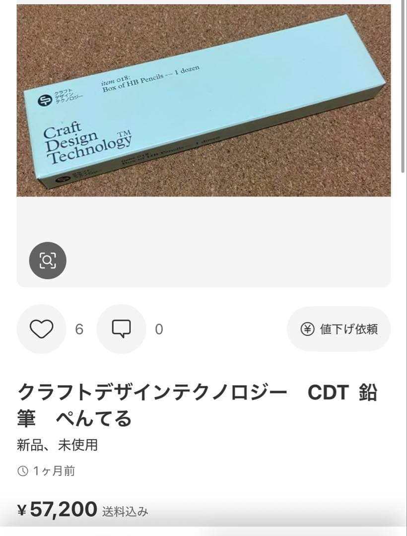 希少 ¥50000 廃盤 CraftDesignTechnology 鉛筆日本製 美術品