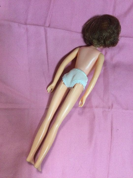 旧タカラ 初代リカちゃんママ 織江さん アナ雪風ドレス 昭和レトロ