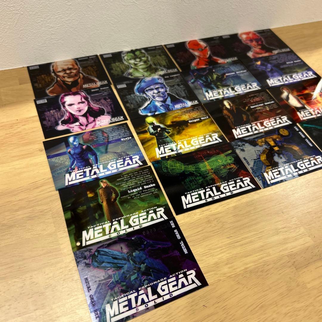【売り切り】L GEAR SOLID メタルギア　カード93枚セット