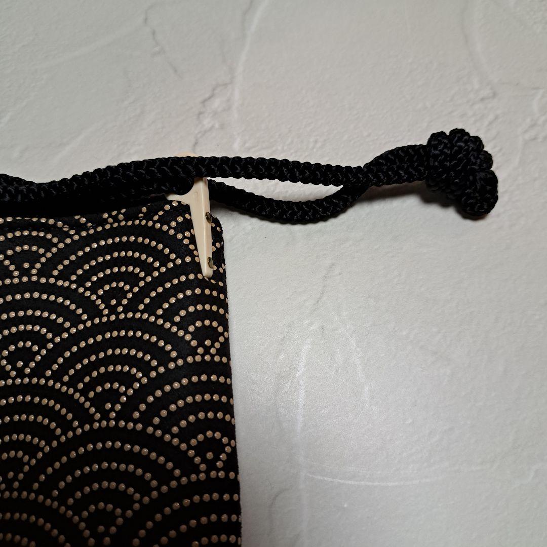 印傳屋 合才袋 巾着 茶道裏千家　茶道具