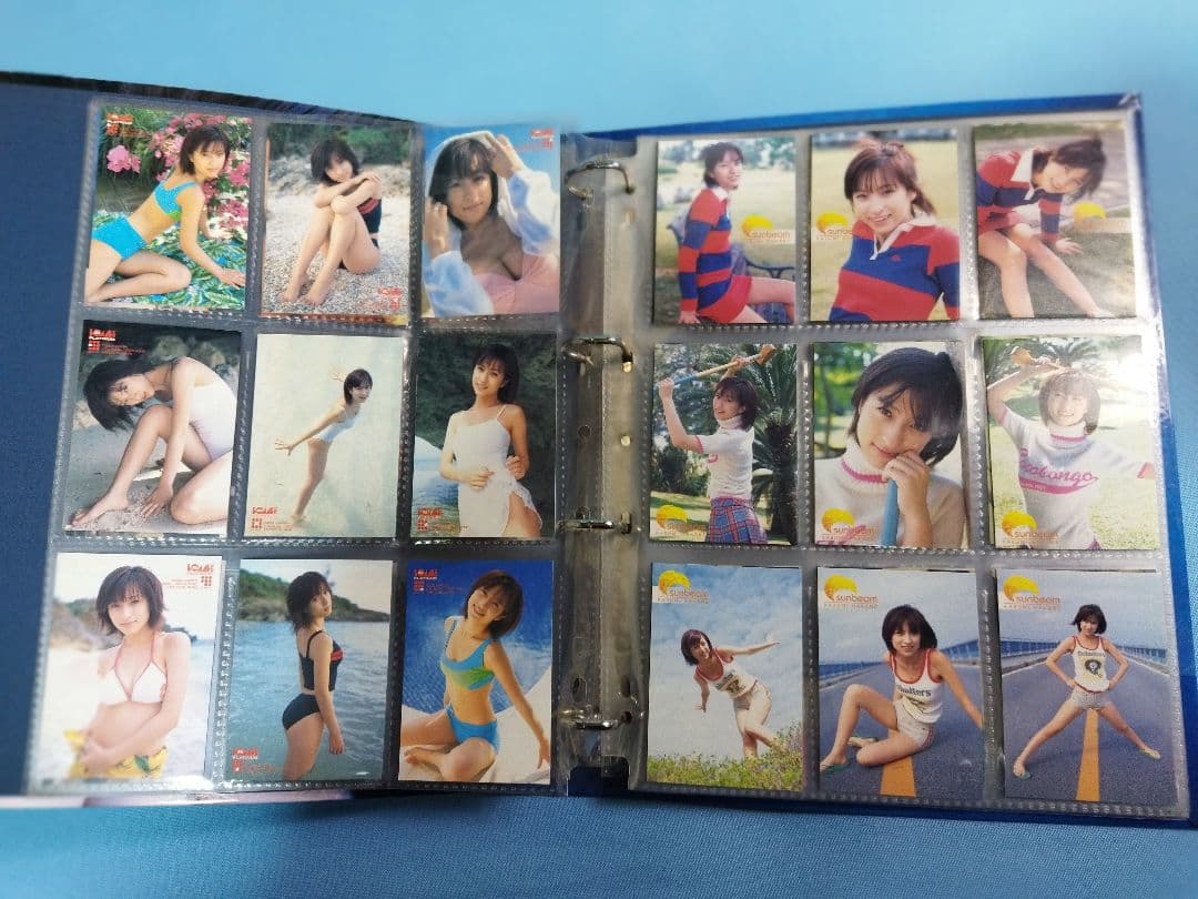 仲根かすみ　2005年カレンダー　トレカなどまとめセット　元タレント