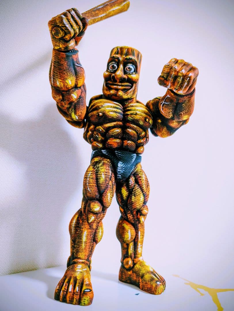 k*k様 リペイント品　トゥントゥントゥンサフール　高さ22cm超ビッグサイズ