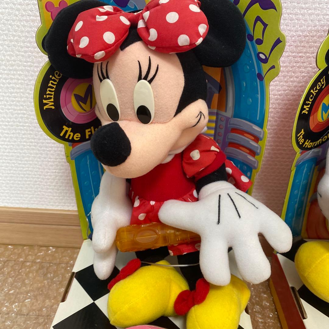 1999年　ミッキー ミニー　ぬいぐるみ　Tuney Bopper
