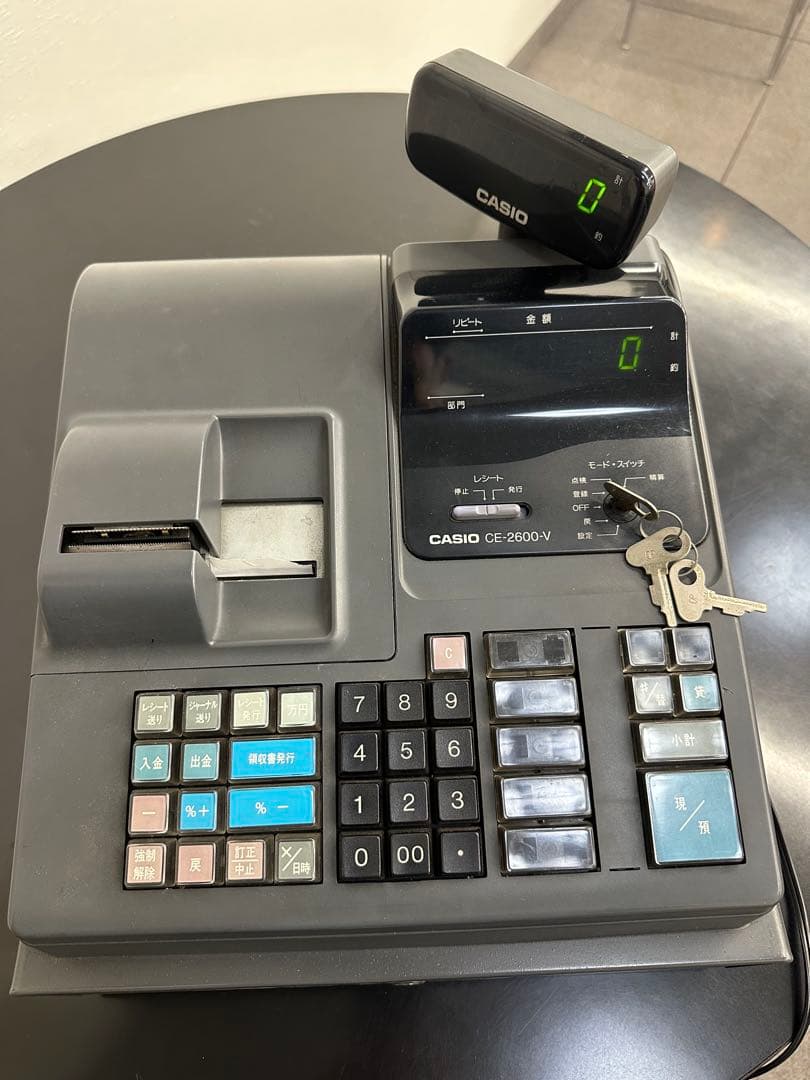 CE-2600-V CASIO レジスター 事務・店舗用品