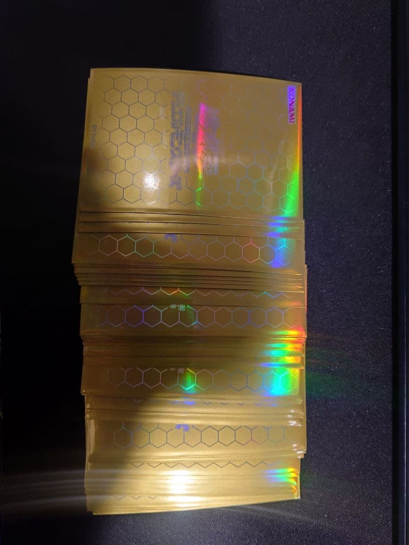 遊戯王OCG デュエルモンスターズ ハノイゴールドスリーブ 55枚