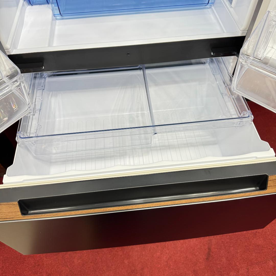 都内23区配送無料　美品シャープ6ドア冷蔵庫457L　2021年製　製氷有