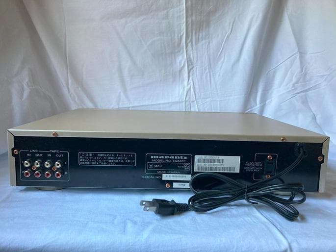 グラフィック イコライザー marantz EQ580 Marantz マランツ EQ580F