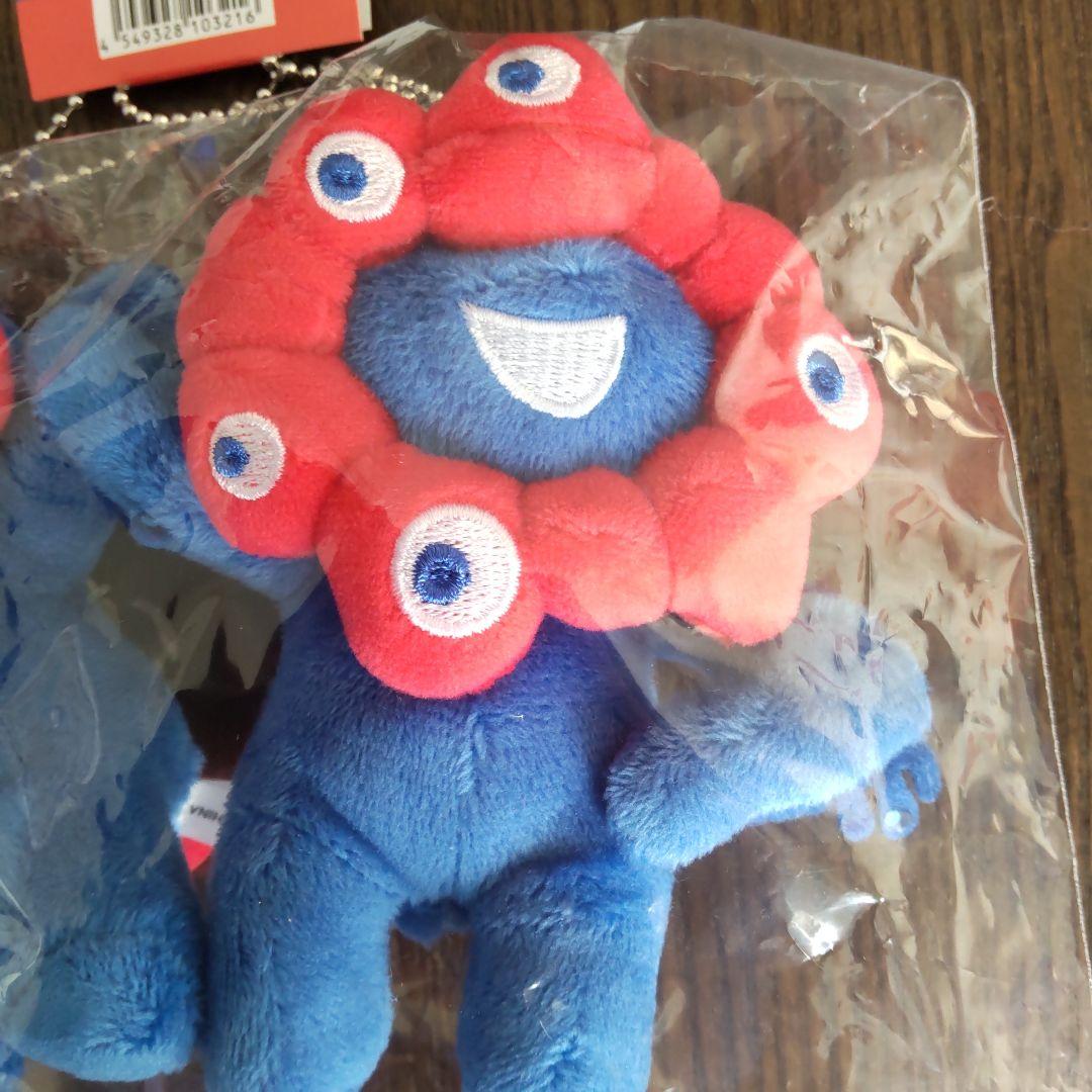 ミャクミャク　ペアマグネットマスコットキーホルダー