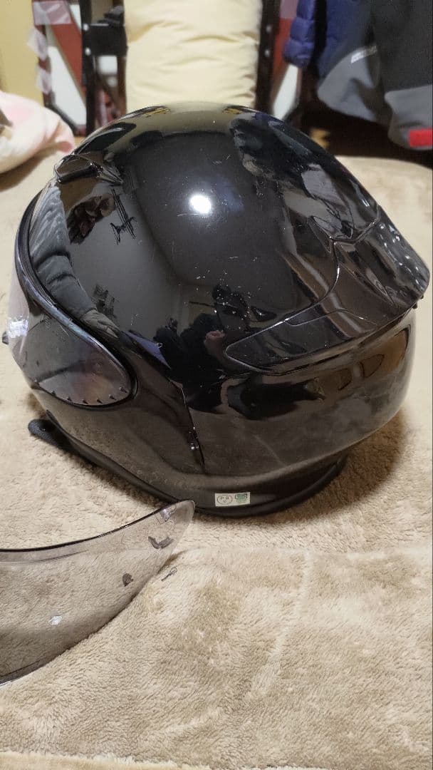 SHOEI ヘルメットZ-7ミラーシールド仕様(スモークシールド付き) XL