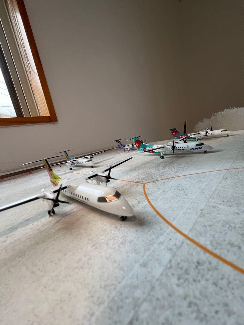 A-net DHC8-300 5機セット 全日空商事 A-net DHC8-300 5機セット