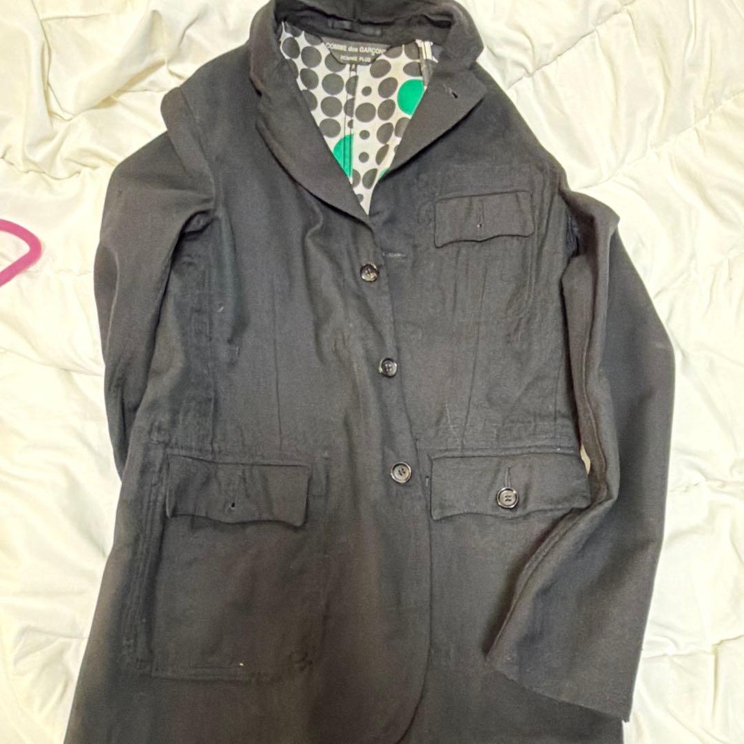 コムデギャルソンオムプリュス　リバーシブルジャケット　サイズS
