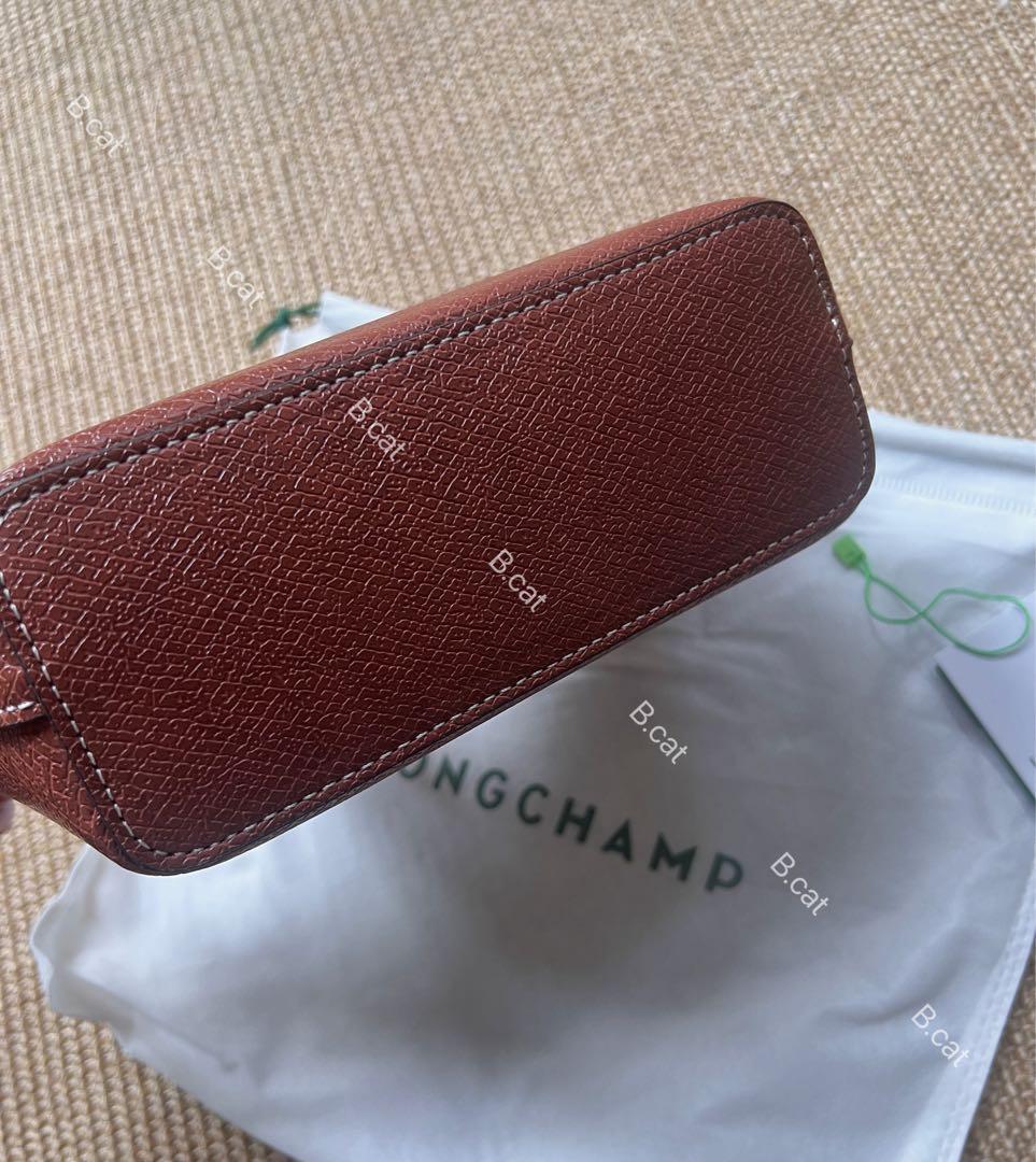 新シーズンLongchampエピュレ テクスチャードレザーミニバッbun