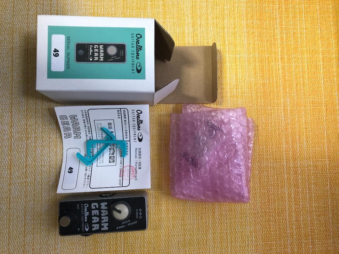 ★Ovaltone WARM GEAR ギターエフェクター