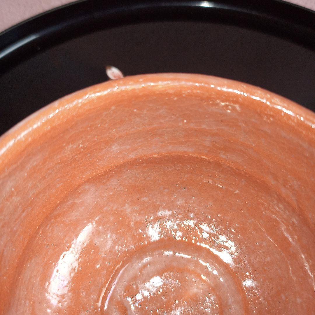 清水焼 抹茶 茶碗 樂入 楽入 窯 茶道具 茶道 陶芸品 骨董品 茶碗 桜