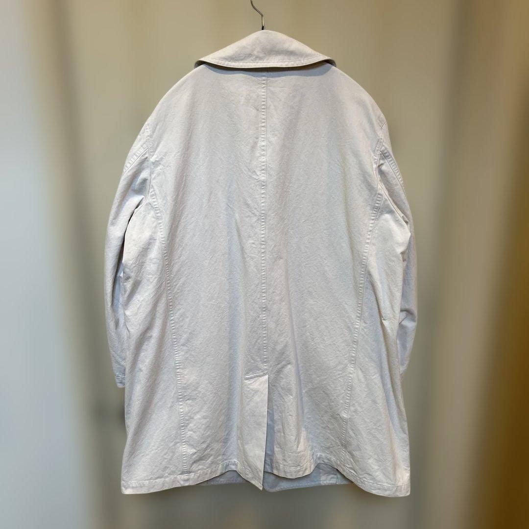 Y's ピーコート 綿100パーセント アンティーク ホワイト