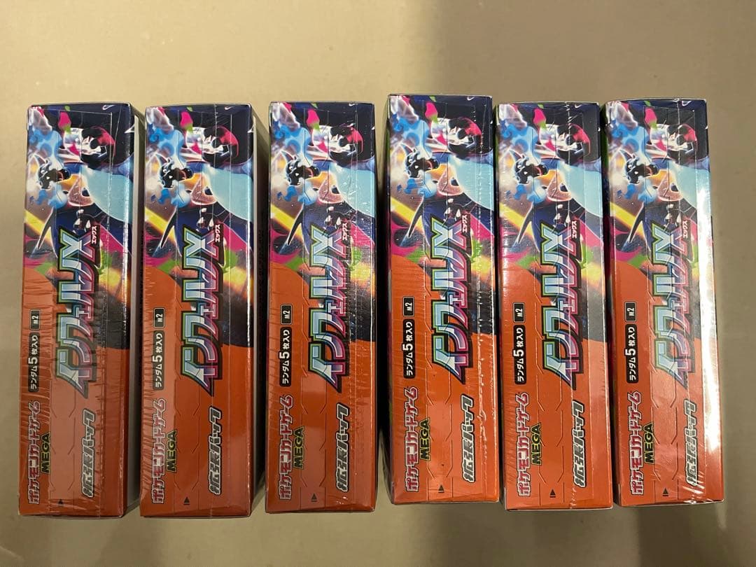 ポケモンカード インフェルノX 6box 新品未開封シュリンク付き