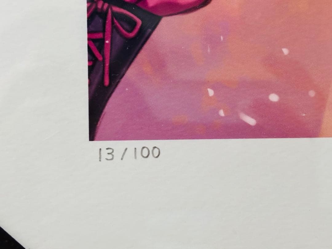 ソードアート・オンライン ガンゲイル・オンライン　直筆サイン入り複製原画