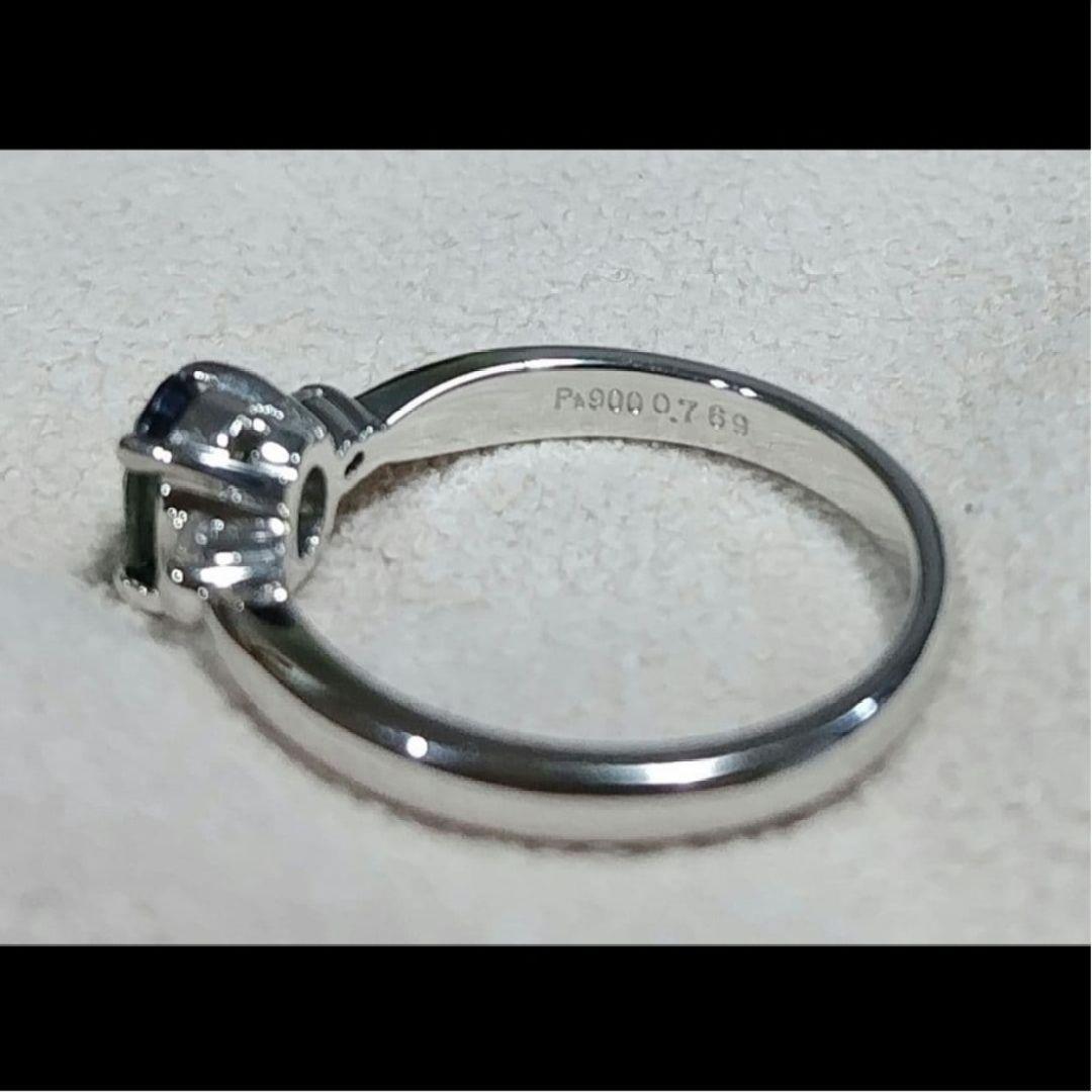 sale【最終価格】極美品 12号 Pt900 サファイア リング 鑑別書付