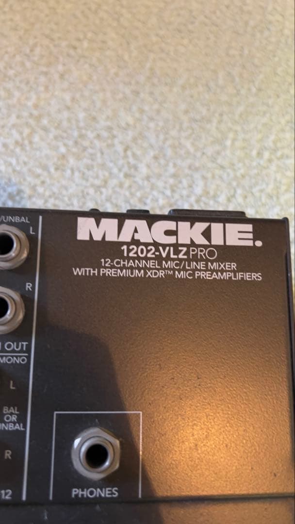 配信機器・PA機器・レコーディング機器 MACKIE 1202-VL2-PRO