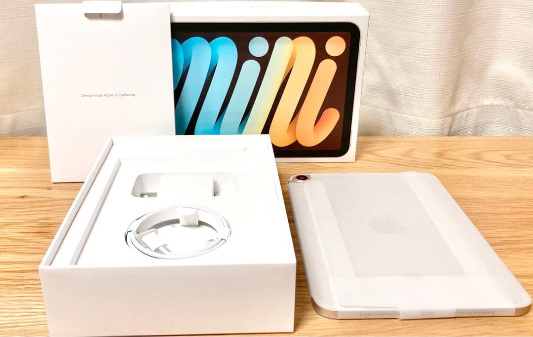 セルラー iPad mini 第6世代 Cellular スターライト 美品 iPad mini(第