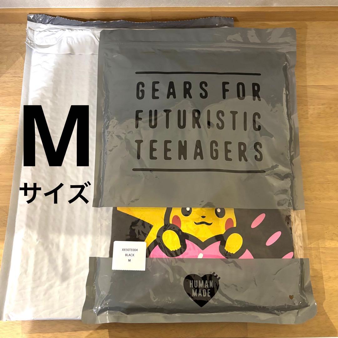 新品未開封 HUMAN MADE x Pokemon 原宿店限定☆ブラック 黒M｜HUMAN