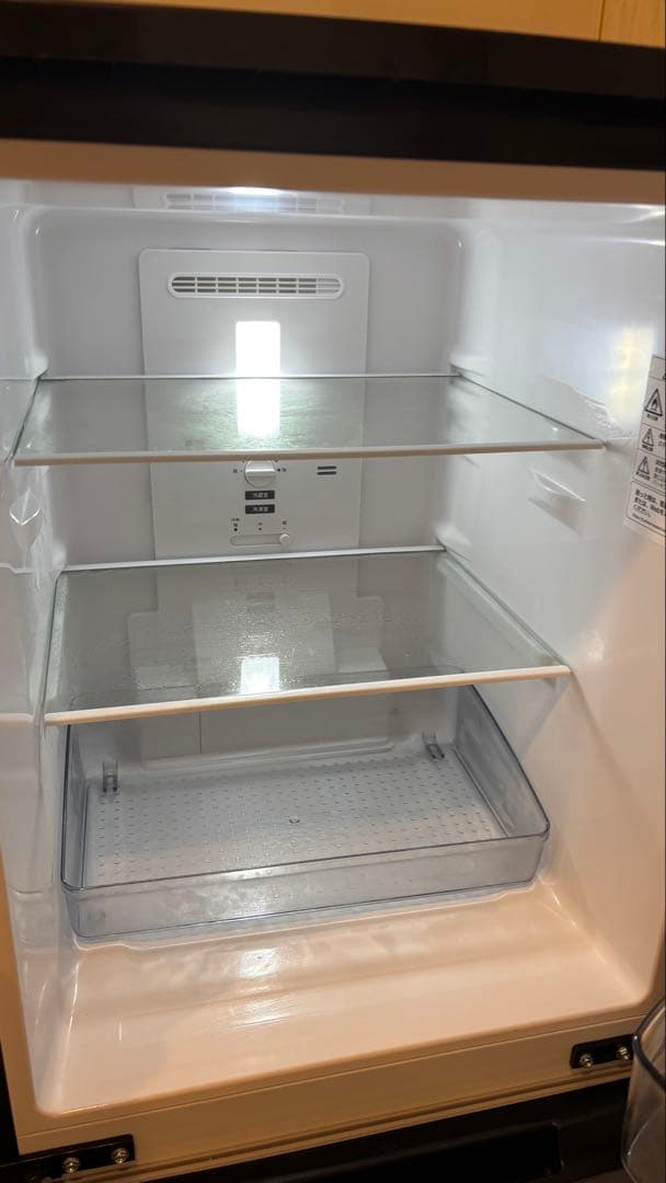 【SHARP】冷蔵庫 SJ-D15J-H ブラック