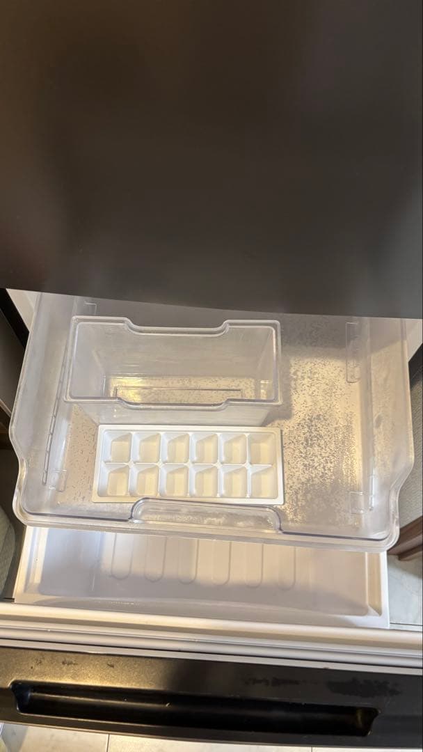 【SHARP】冷蔵庫 SJ-D15J-H ブラック