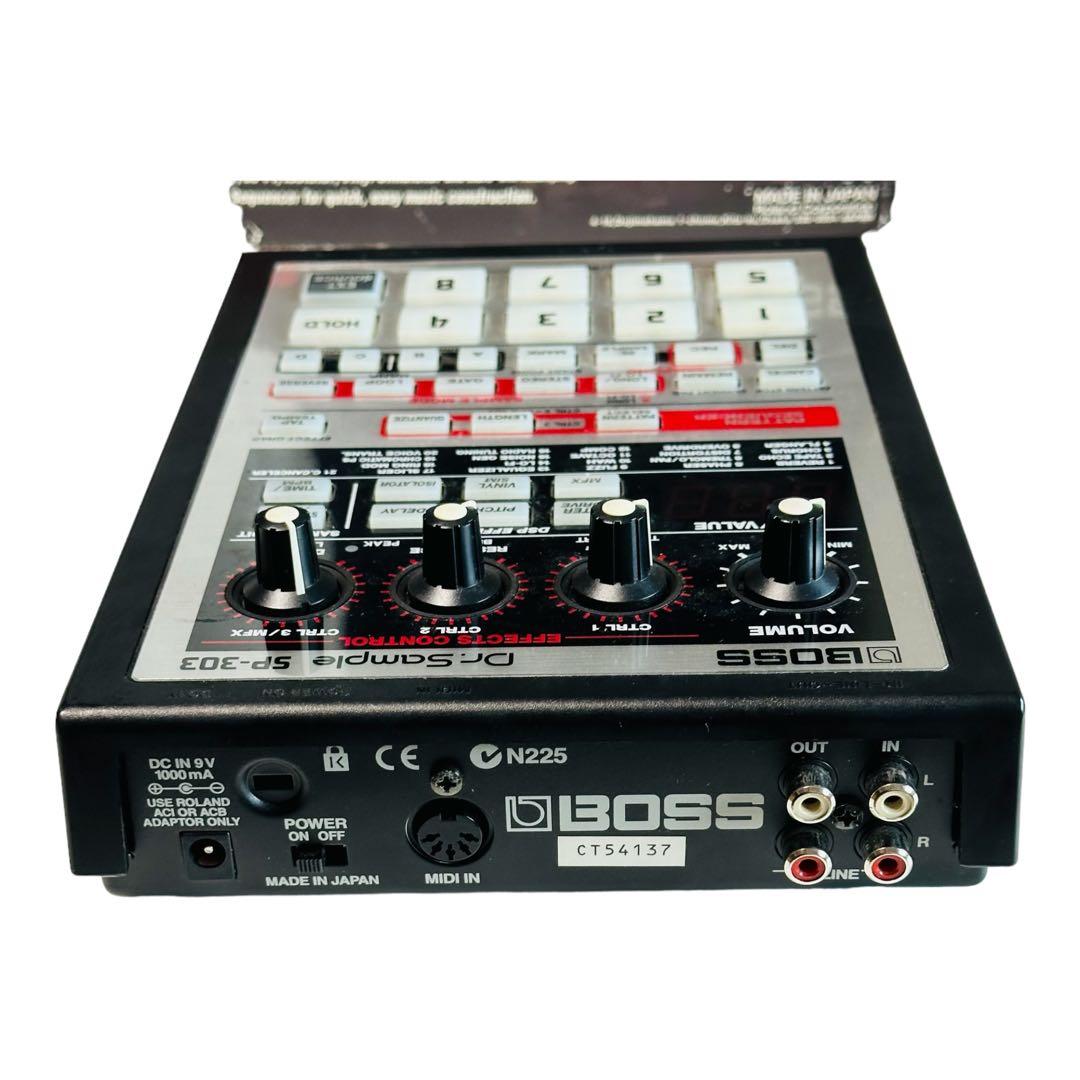 美品】Roland BOSS Dr.Sample SP-303 (動作確認済) - メルカリ