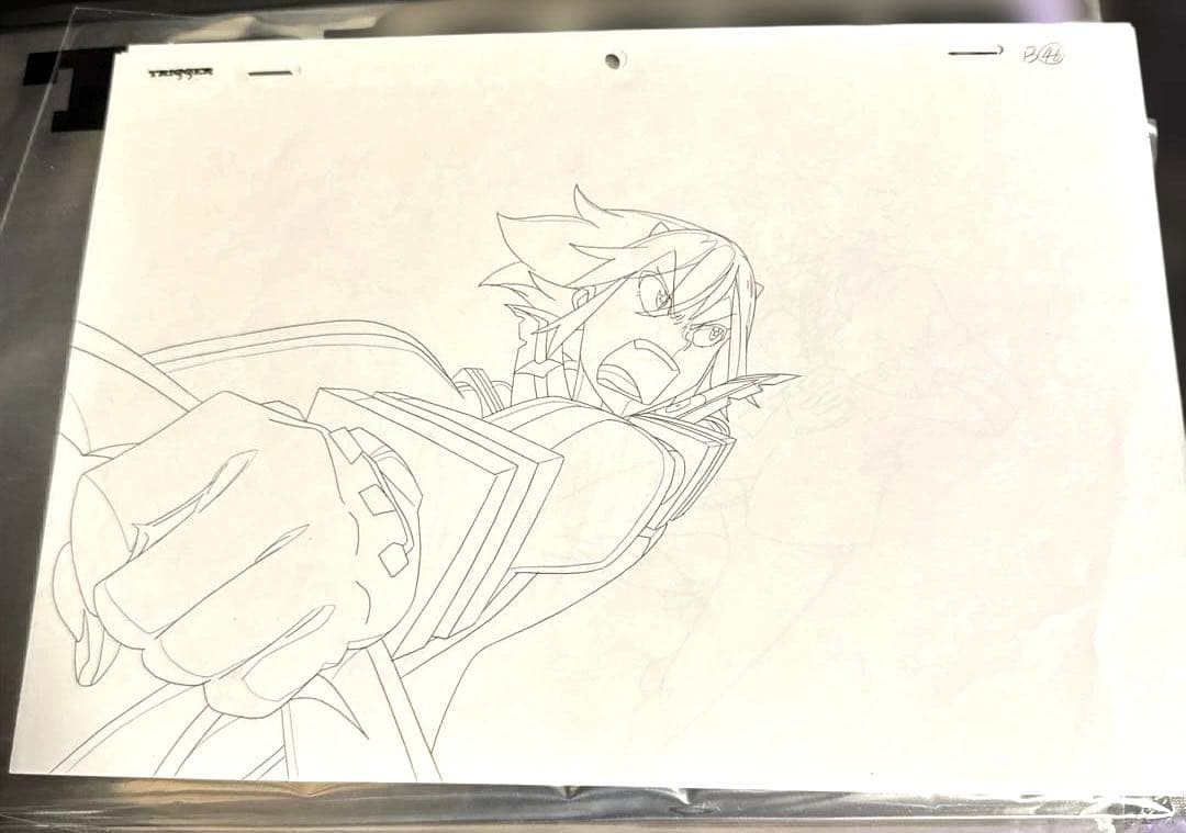 キルラキル　trigger 生動画　3枚セット　纏流子　美木杉 愛九郎