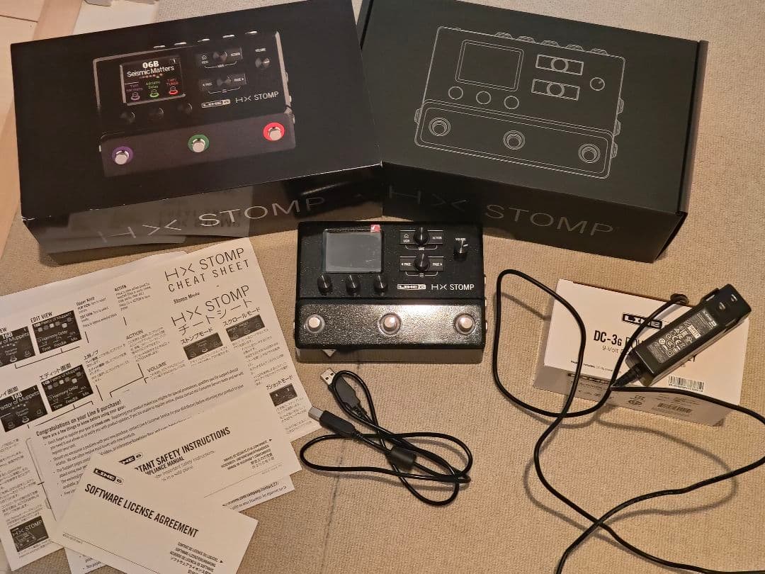 HX STOMP ギターエフェクター 本体付属品一式