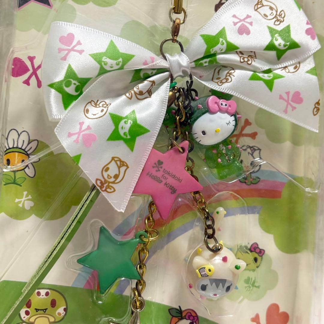 激レア　サンリオ　ハローキティー　tokidoki コラボ ストラップ