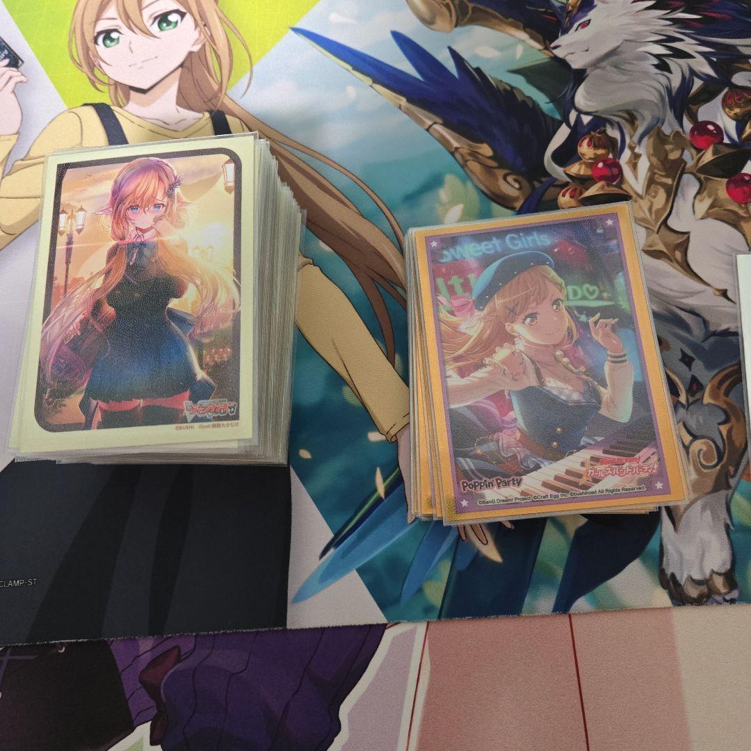 ヴァンガード　メサイアデッキ　スリーブつき