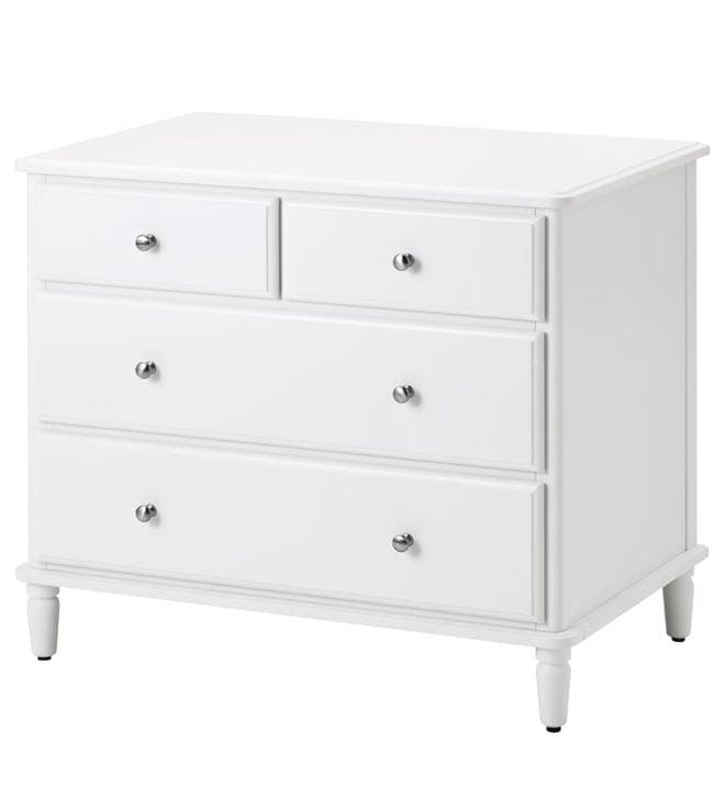 イケア サイドテーブル 引き出し付 IKEA ティッセダール ベッドサイド