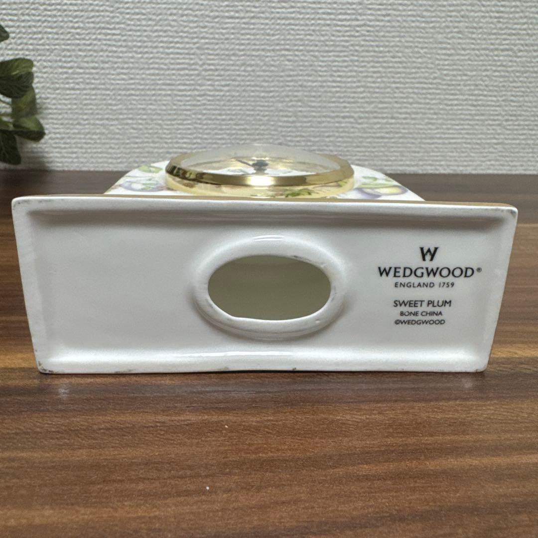 価格変更 WEDGWOOD ウェッジウッド スウィートプラム置き時計