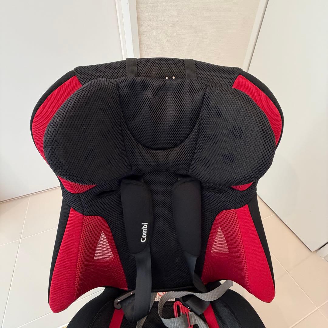 美品 コンビ ジョイトリップ エアスルー GG レッド