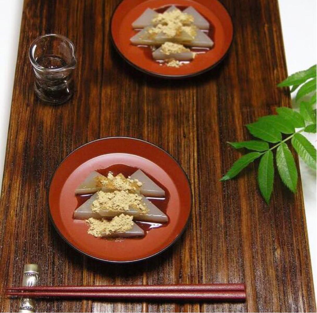 輪島塗　へぎ板　膳　5枚