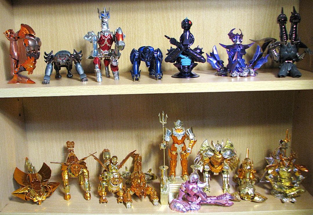 【希少：当時物】聖闘士星矢３シリーズ_クロス３９体＋付属品（詳細は画像で確認）