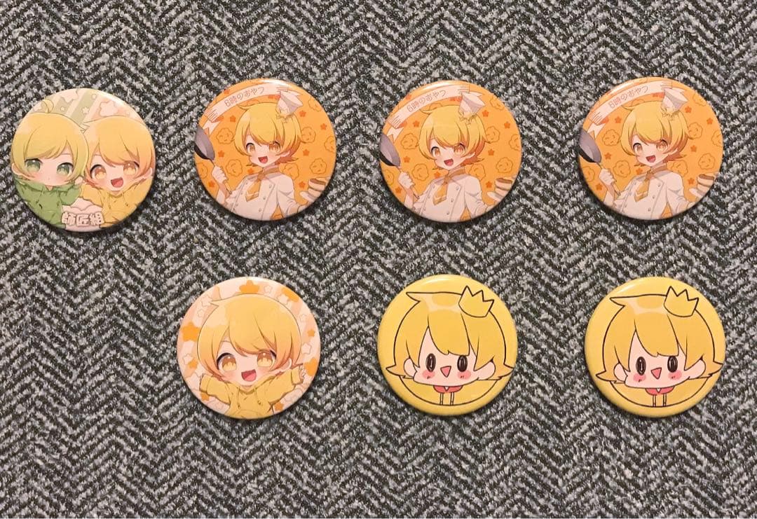 6時のおやつ からつけあっきぃ あっきぃ ぷりっつ アクキー 缶バッジ