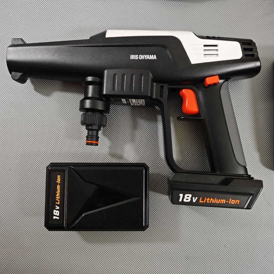 アイリスオーヤマ 高圧洗浄機 充電式ハンディウォッシャー JHW-201 18V