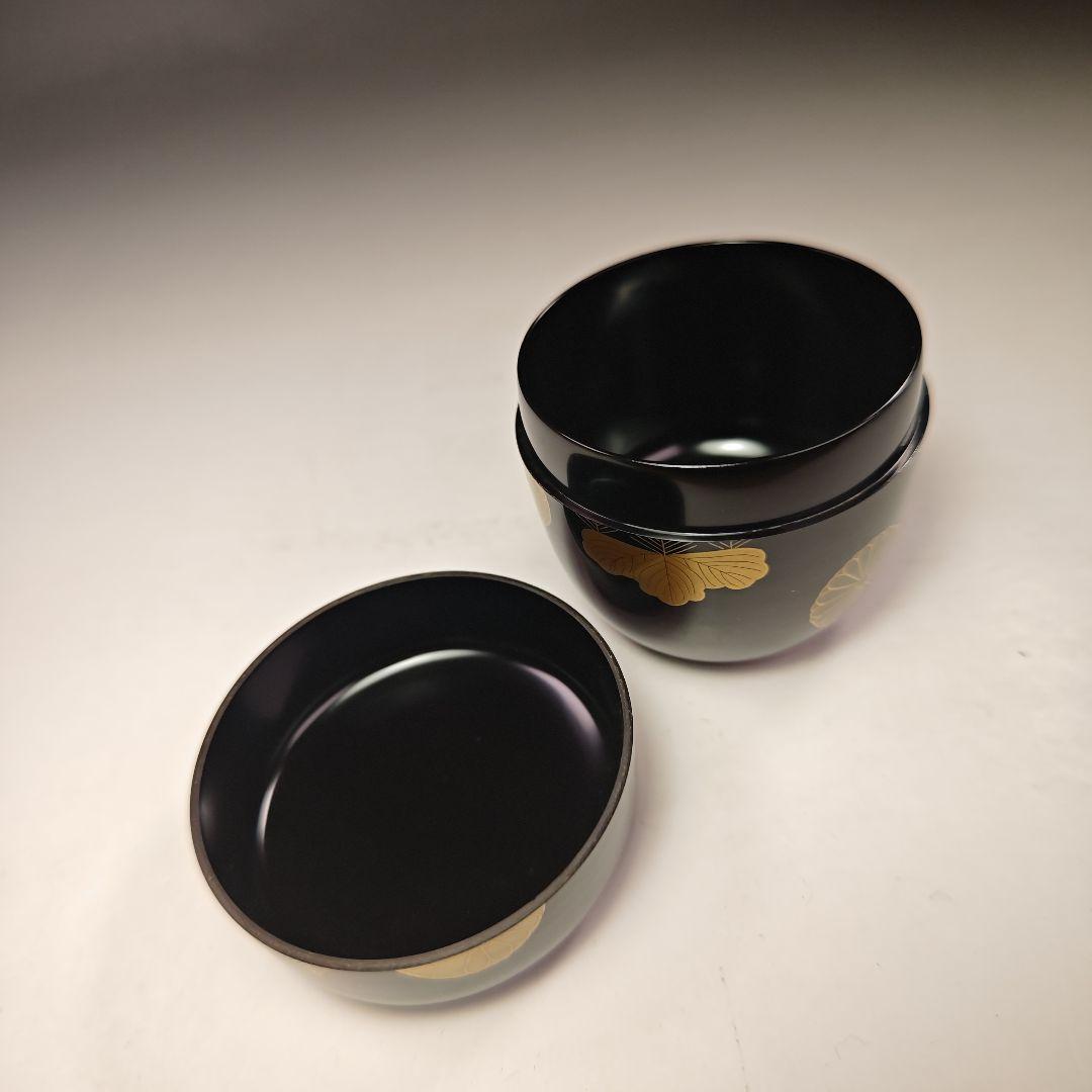 イ719 棗『中村宗伊作』『高台寺蒔絵 大棗 共箱』漆塗 茶道具