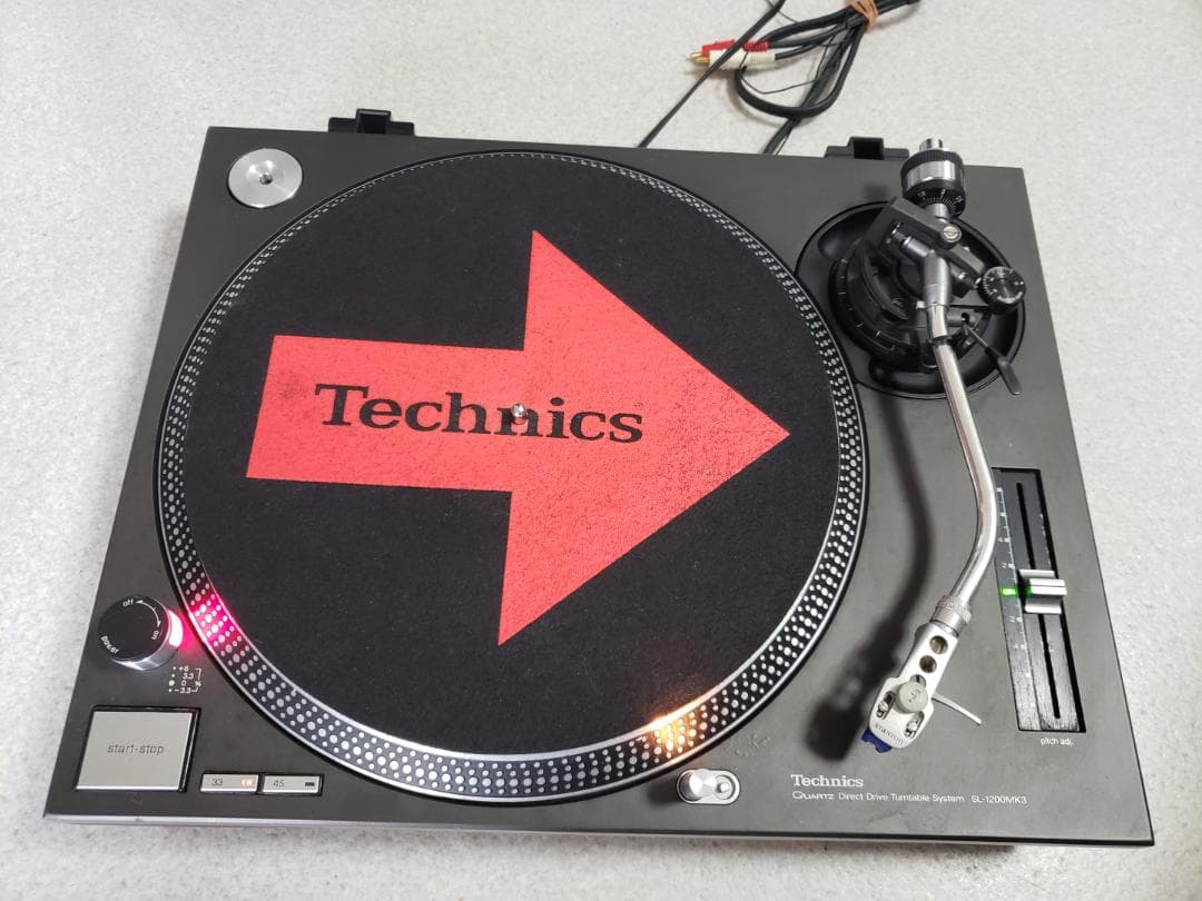 テクニクス Technics SL-1200 MK3 ターンテーブル動作確認済み
