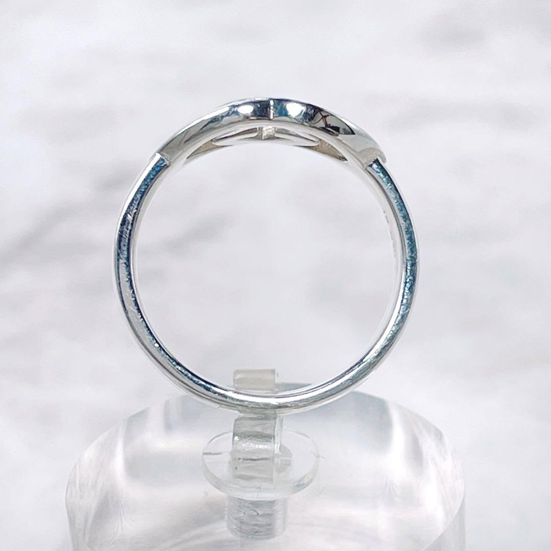 GUCCI シルバー925 Gロゴ　リング 19　インターロッキングG